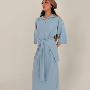 שמלת הללי תכלת