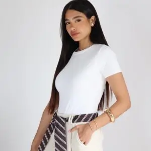 בגד גוף מיאל לבן